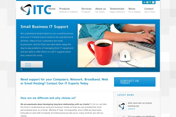 Echelon theme site design template sample