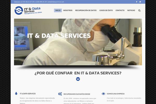 Qualia theme site design template sample