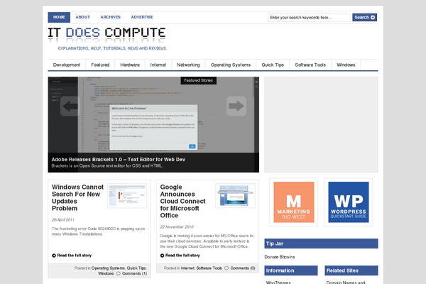 Gazette theme site design template sample