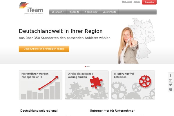iteam.de site used Iteam