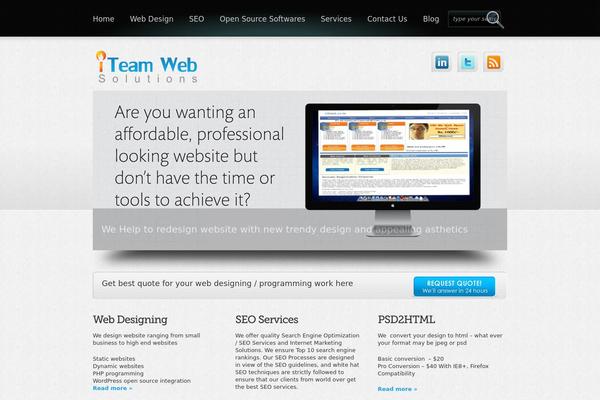 Boldy theme site design template sample