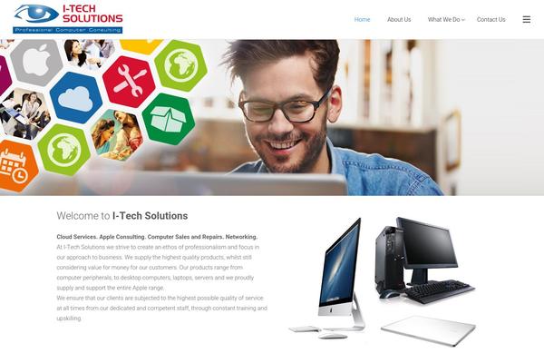 Satellite theme site design template sample