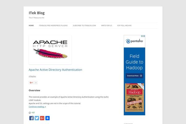 Site using Drop Shadow Boxes plugin