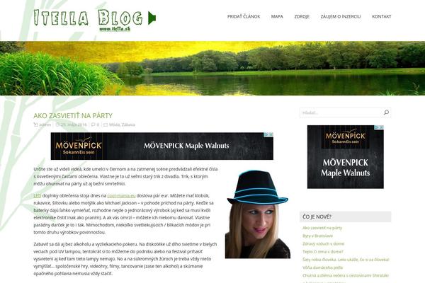 NatureSpace theme site design template sample