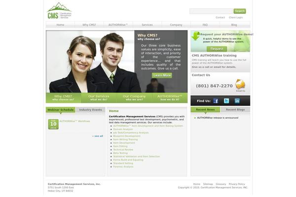 Cms theme site design template sample