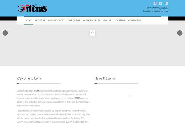 Site using Cmssuperheroes plugin