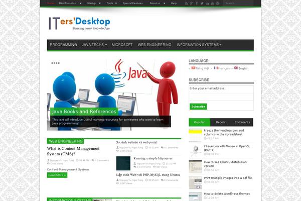 MagazineNP theme site design template sample