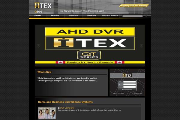 itexsecurity.com site used Itex