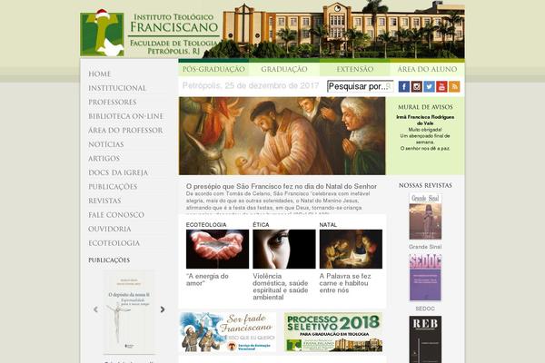 Minhaparoquia theme site design template sample
