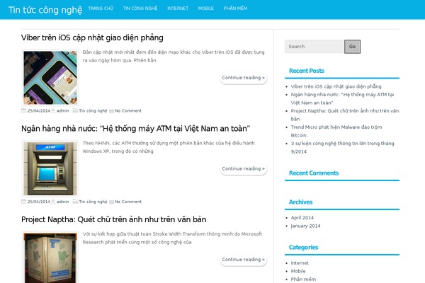 ReFresh theme site design template sample