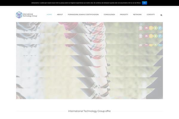 Constructo theme site design template sample