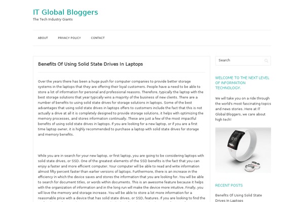 Prana theme site design template sample