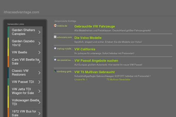 Mimbo theme site design template sample