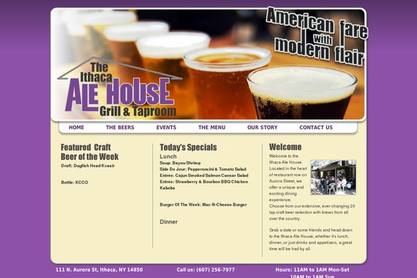 ithacaalehouse.com site used Alehouse
