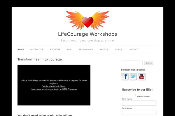 Site using Testimonial Basics plugin