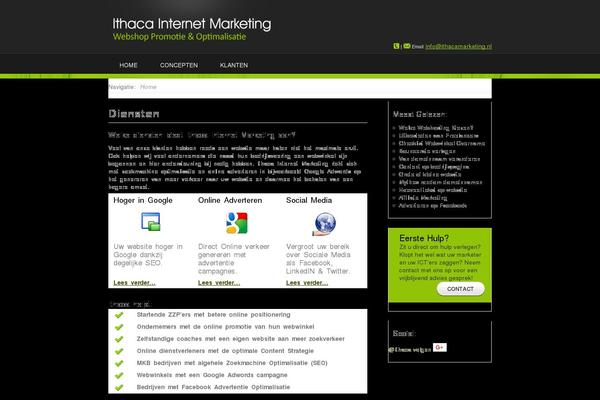 Site using Simple Google Analytics plugin