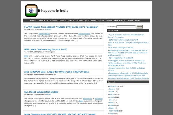 Lalita theme site design template sample