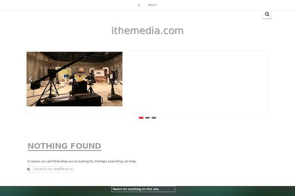 Inkzine theme site design template sample