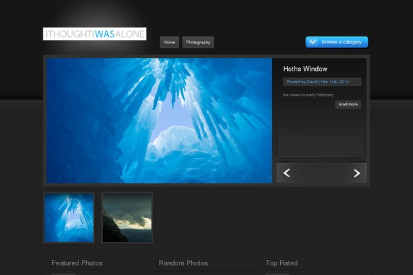 Ephoto theme site design template sample