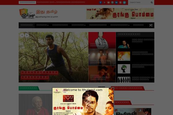 Viral theme site design template sample
