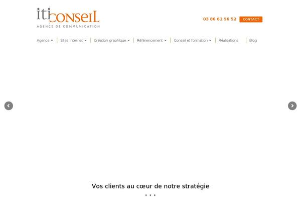 Site using Go_portfolio plugin