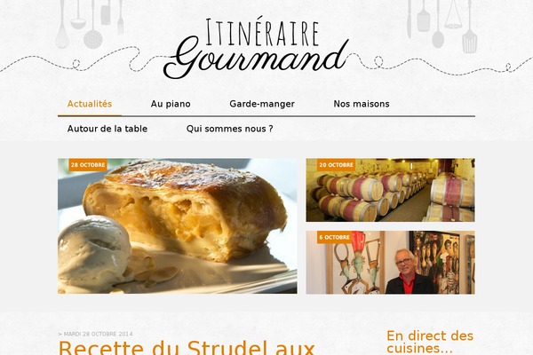 Site using Fb-la-fourchette plugin