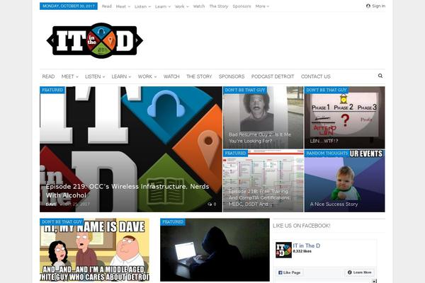 itinthed.com site used Ollie