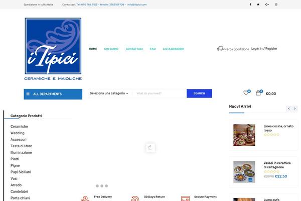 Yozi theme site design template sample