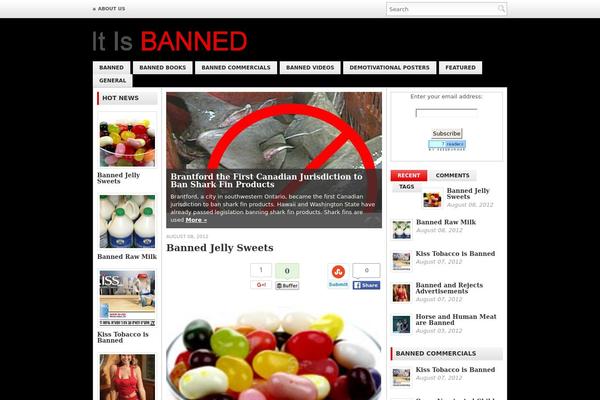 TheNews theme site design template sample
