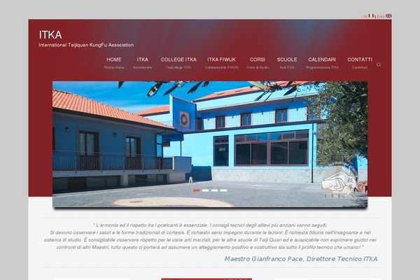 Esteem theme site design template sample