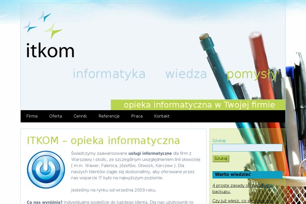 Bones theme site design template sample