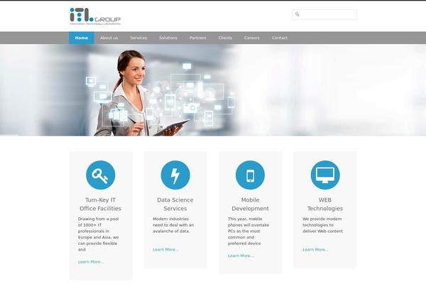 Inovado theme site design template sample