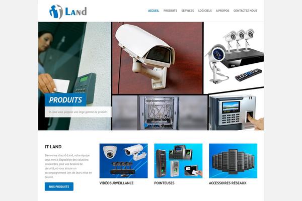 Interface theme site design template sample
