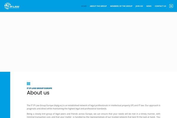 Site using Team-press plugin