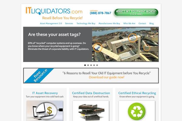 Headway theme site design template sample