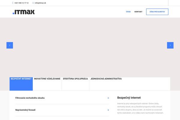 Etalon theme site design template sample
