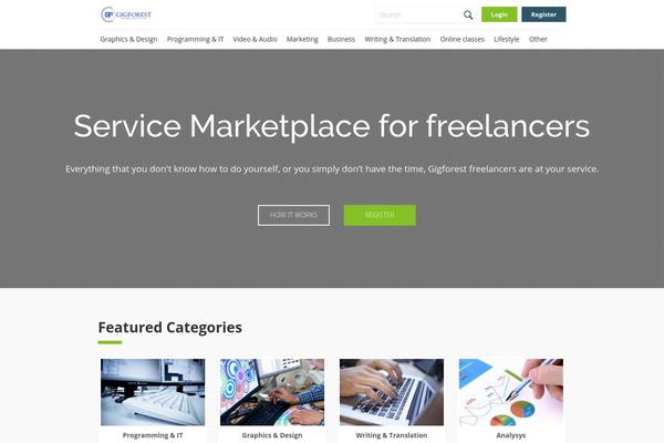 Wpjobster theme site design template sample