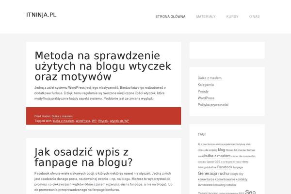 Genesis-sample theme site design template sample
