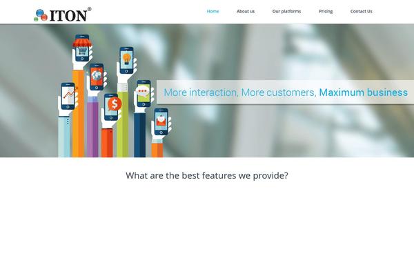 Crystal theme site design template sample