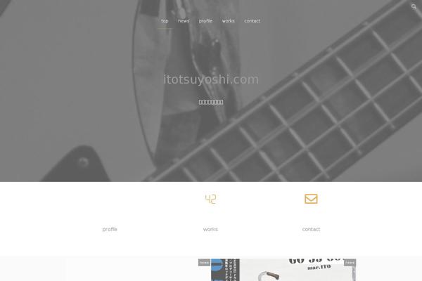 itotsuyoshi.com site used Monoha