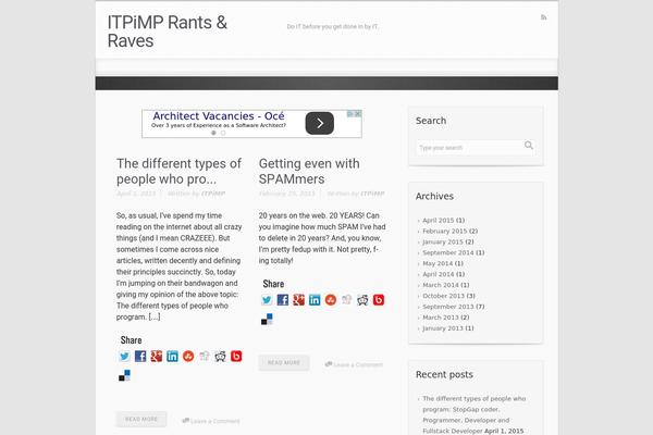 Site using Social Share plugin
