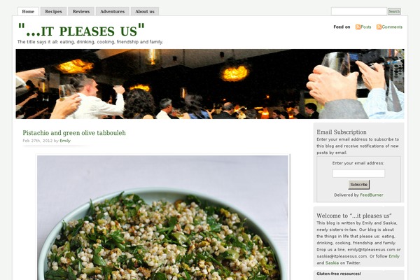 Misty Look theme site design template sample