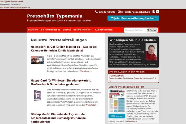 itpresse theme websites examples