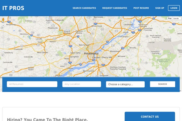 Site using Responsive Testimonials plugin
