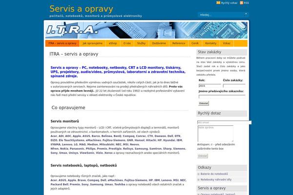 Panorama theme site design template sample