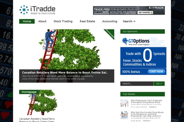 Site using Extensive Recent Posts Widget plugin