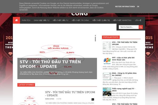 Caps theme site design template sample