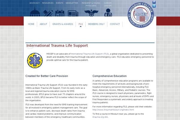 itraumamissouri.org site used Skematik
