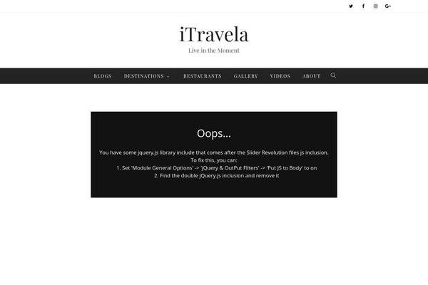 Site using Boxers and Swipers plugin