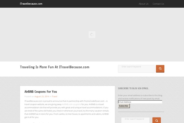 City Informer theme site design template sample